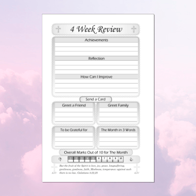 Psalm 23 Christian Work Planner