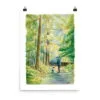 Man's Best Friend | Watercolor Print