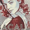 Lauren Bacall Vector Artwork