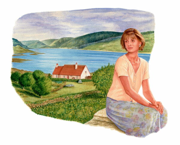 WOMAN-COTTAGE-SEASCAPE-2048.jpg A Grayscale Art Coloring Book