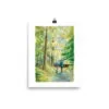 Man's Best Friend | Watercolor Print