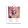 Marilyn Monroe Word Search Poster