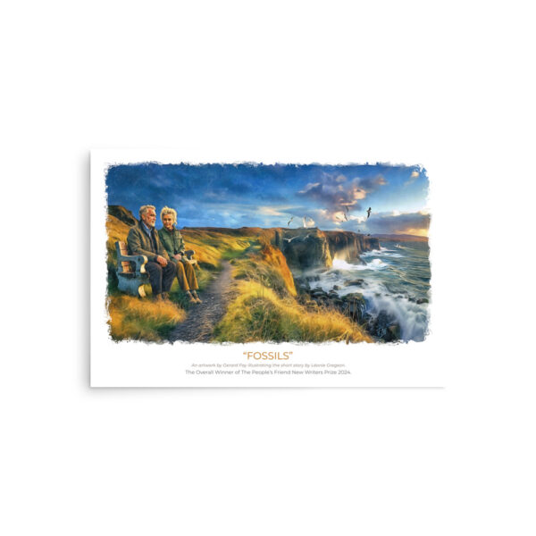 FOSSILS print by Gerard Fay