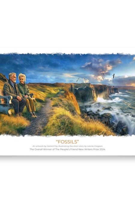 FOSSILS print by Gerard Fay