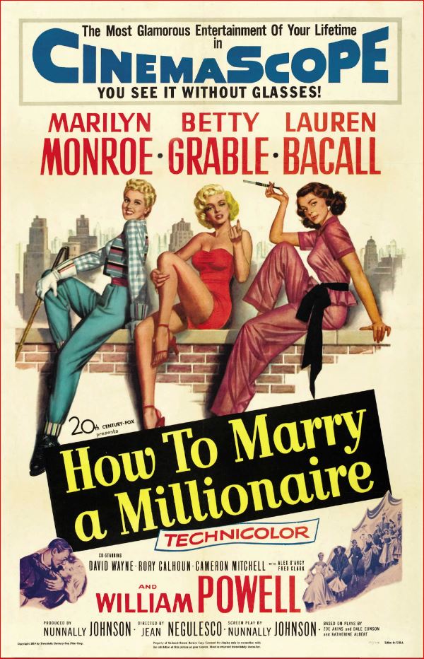 19 Marilyn Monroe Films: Exploring A Timeless Cinema Icon 35 marilyn monroe how to marry a millionaire