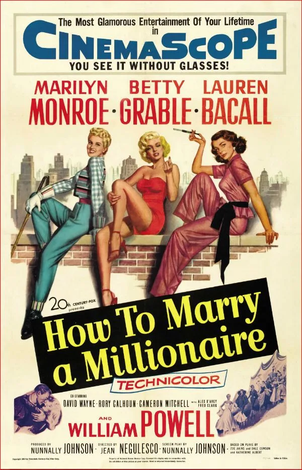 marilyn monroe  how to marry a millionaire