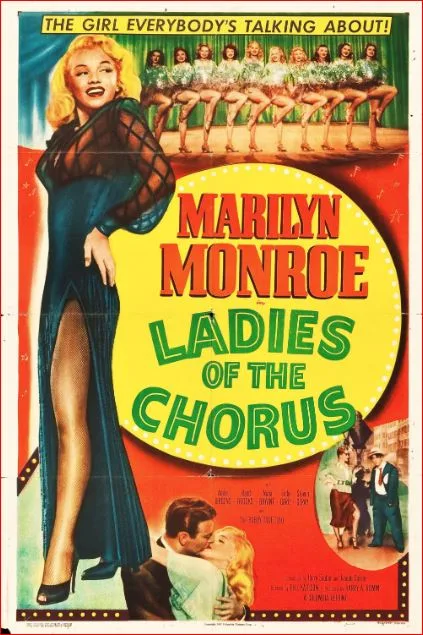 marilyn monroe  ladies of the chorus
