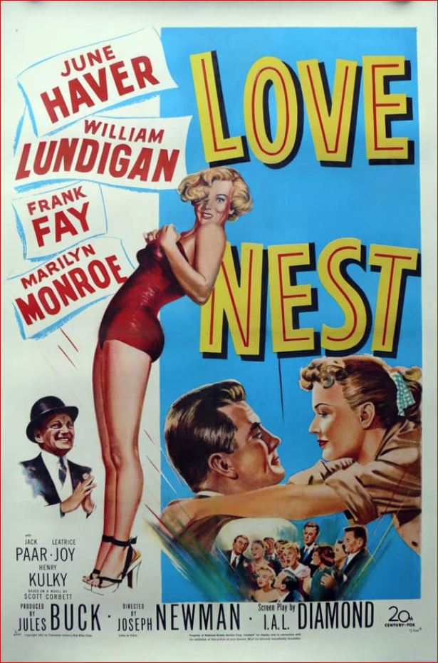 19 Marilyn Monroe Films: Exploring A Timeless Cinema Icon 33 marilyn monroe love nest