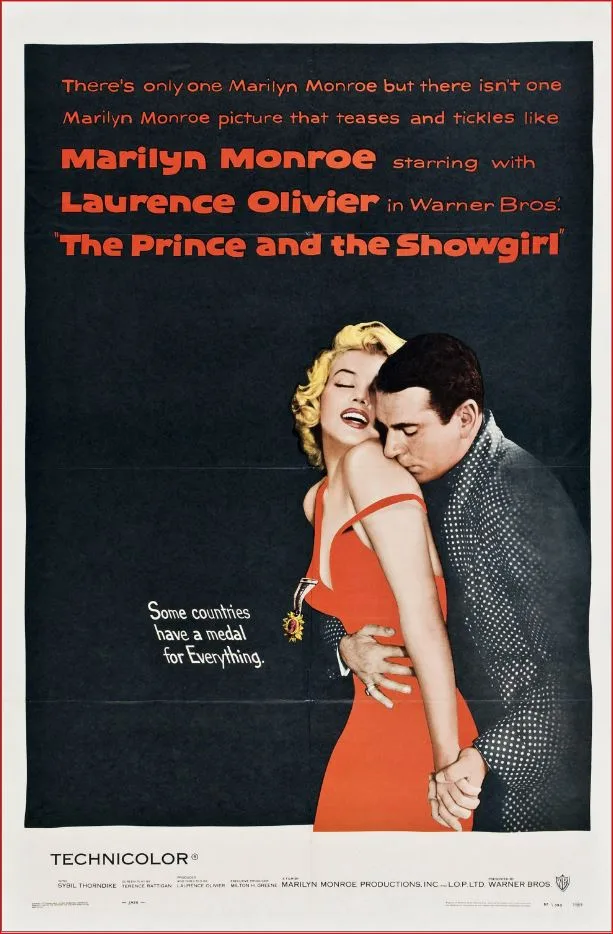 marilyn monroe  the prince and the showgirl